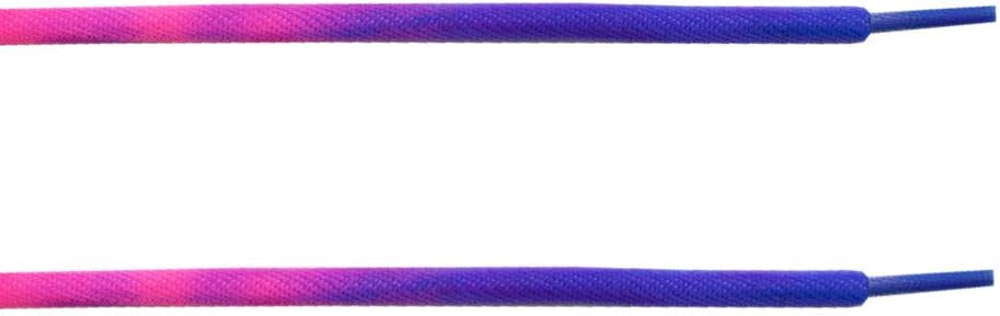 Rainbow thick round shoelaces Colorful Fashion for Sneakers