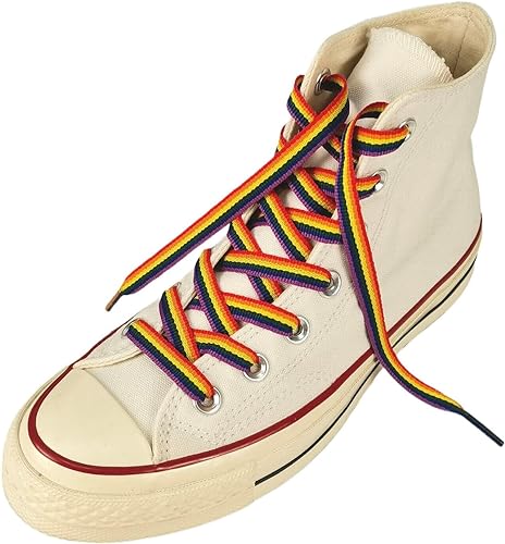 Bisexual Lesbian Gay Non-Binary Transgender Asexual Colors Shoelaces