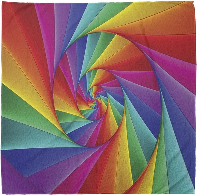 Rainbow Large Unisex Bandana
