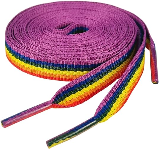 Bisexual Lesbian Gay Non-Binary Transgender Asexual Colors Shoelaces