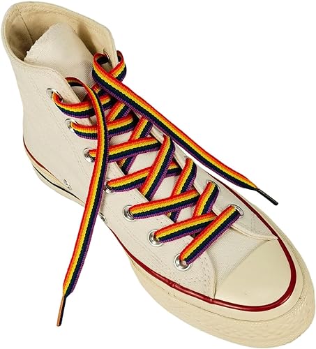 Bisexual Lesbian Gay Non-Binary Transgender Asexual Colors Shoelaces