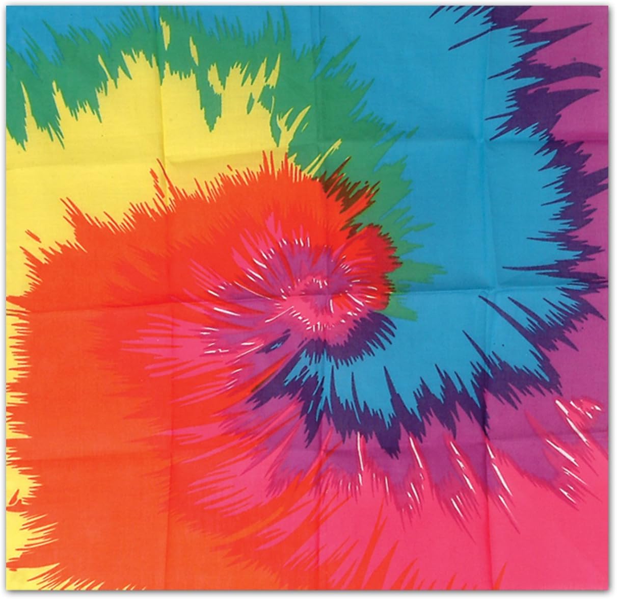 Funky Tie-Dyed Bandana