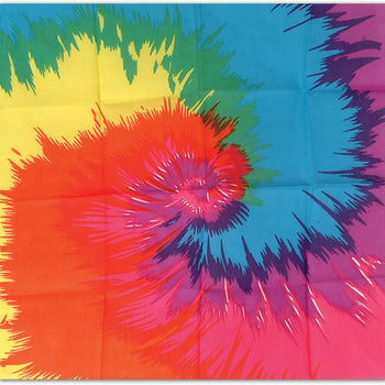 Funky Tie-Dyed Bandana