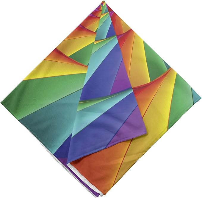 Rainbow Large Unisex Bandana