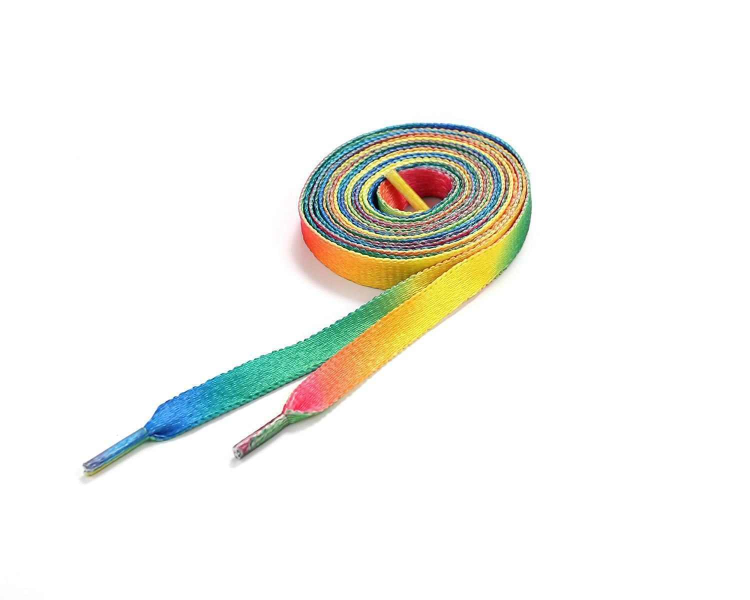 We Show Pride Rainbow Shoelaces