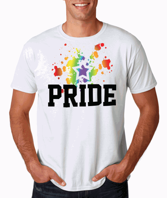 Gay Pride Tshirt (PRTS8)