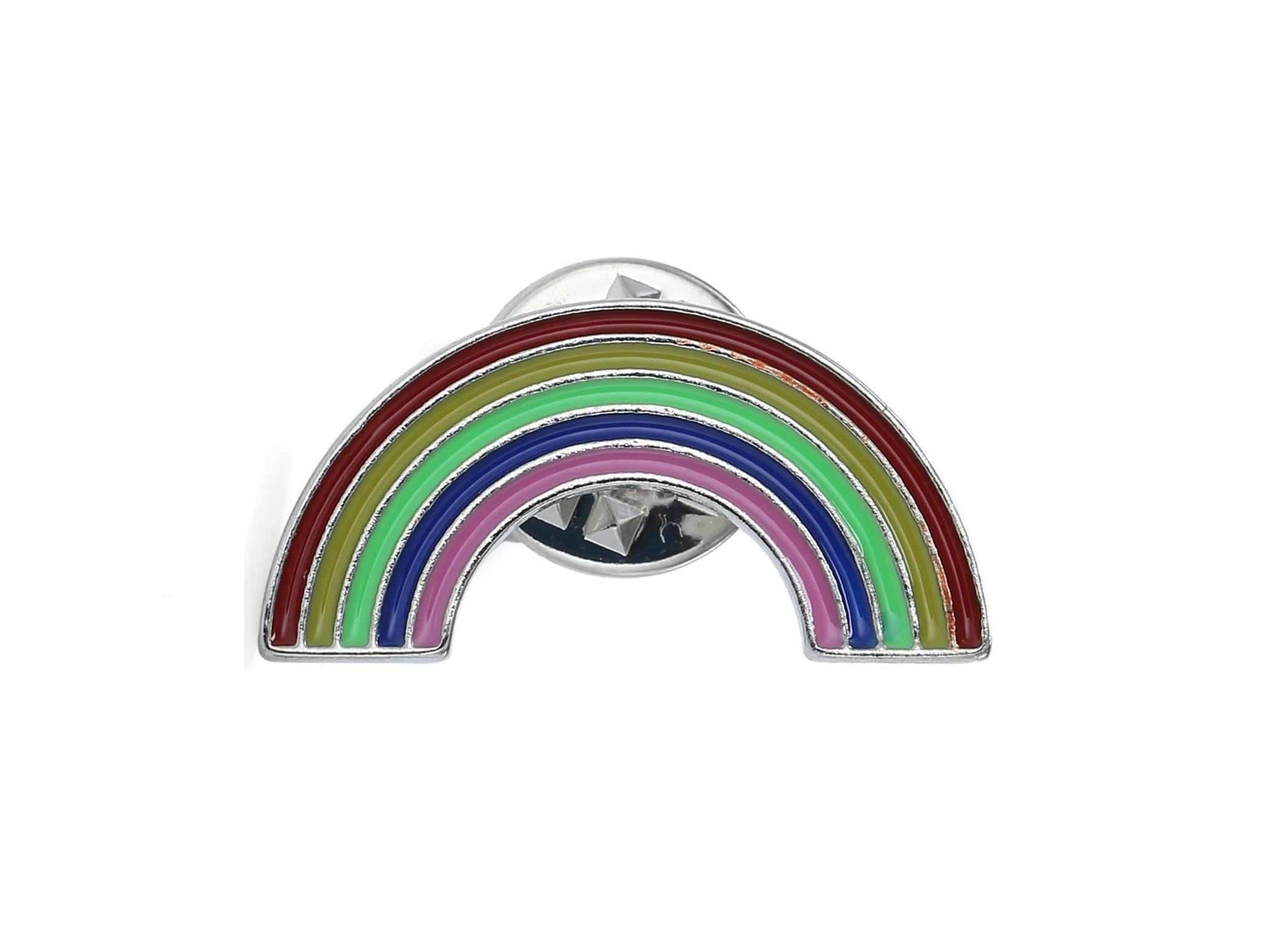 Rainbow Lapel Pin Badge