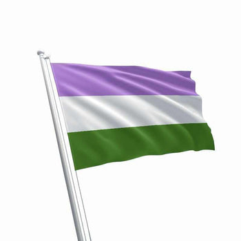 Large Genderqueer Flag