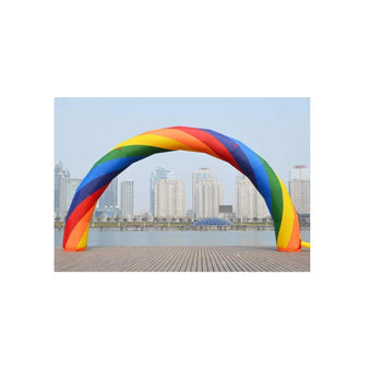 Giant Rainbow Inflatable Arch