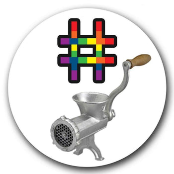 #Mincer Round Sticker (PRRSK13)