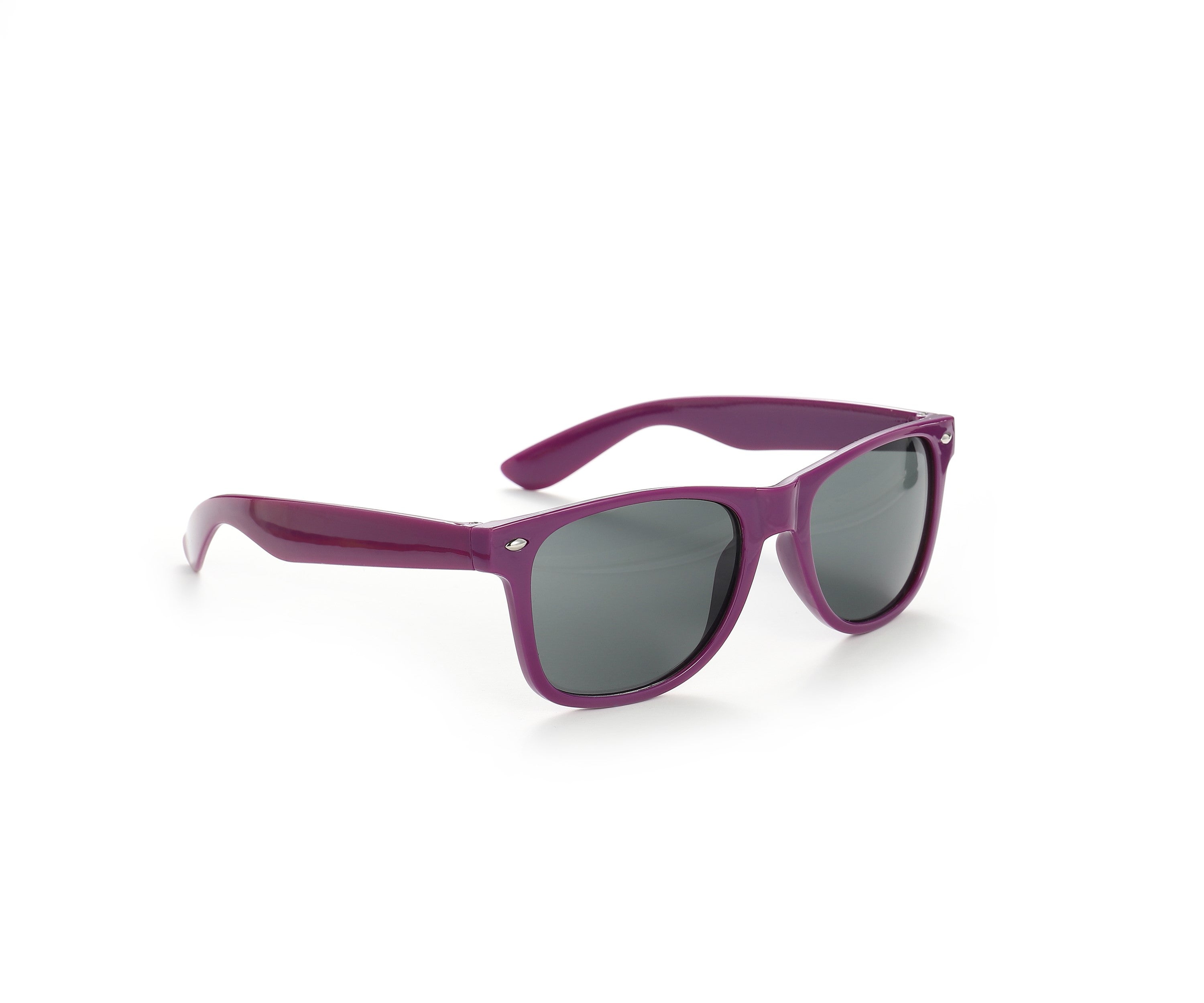 Komonee Purple Retro Drifter Style Sunglasses