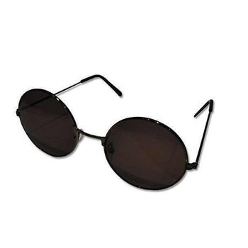 John Lennon Style Retro Sunglasses Black