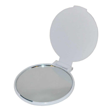 Komonee Pocket Hand Mirror - White 