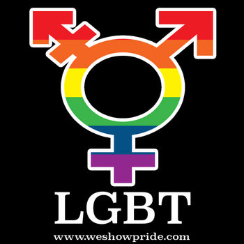 LGBT Round Sticker (PRRSK9)