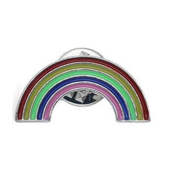 Rainbow Lapel Pin Badge
