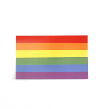 Rainbow Flag Rectangle Sticker (PSR)