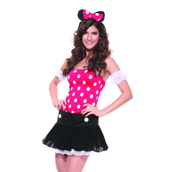 Sexy Minnie Mouse Fancy Dress Outfit (MM2)
